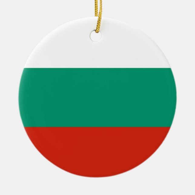 Ornament unter der Flagge Bulgariens (Vorne)