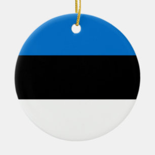 Ornament unter der Flagge Estlands