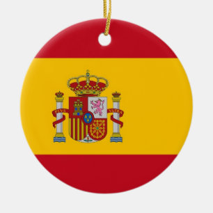 Ornament unter der Flagge Spaniens