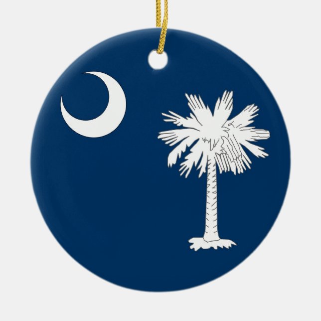 Ornament unter der Flagge von South Carolina (Vorne)
