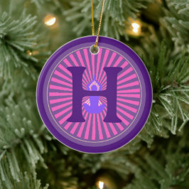 Ornament - Yoga Zen - Personalisiert - Erste Schri