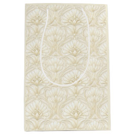 Ornamental Art Deco – Ivory | Anniversary Luxe Mittlere Geschenktüte