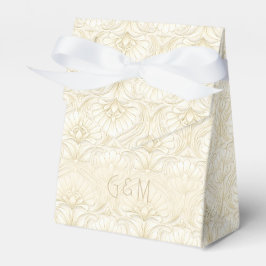 Ornamental Art Deco – Ivory | Custom Wedding Luxe Geschenkschachtel
