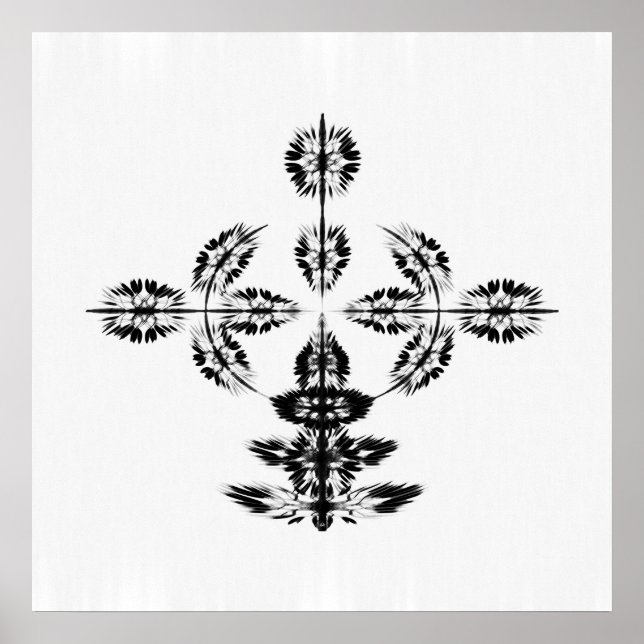 Ornamental - einfach poster (Vorne)