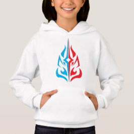 Ornamental Floral Design Hoodie