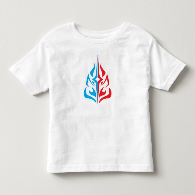 Ornamental Floral Design Kleinkind T-shirt (Vorderseite)