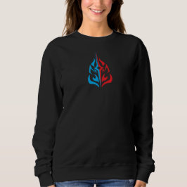 Ornamental Floral Design Sweatshirt