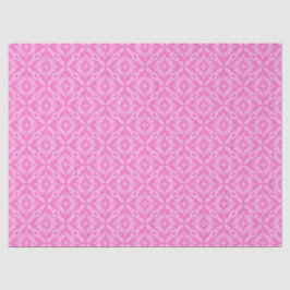 Ornamental Pink Damask Breast Cancer Awareness Seidenpapier