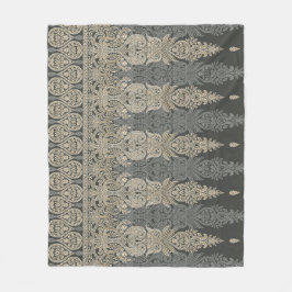 Ornamental Traditional Paisley design  Fleecedecke