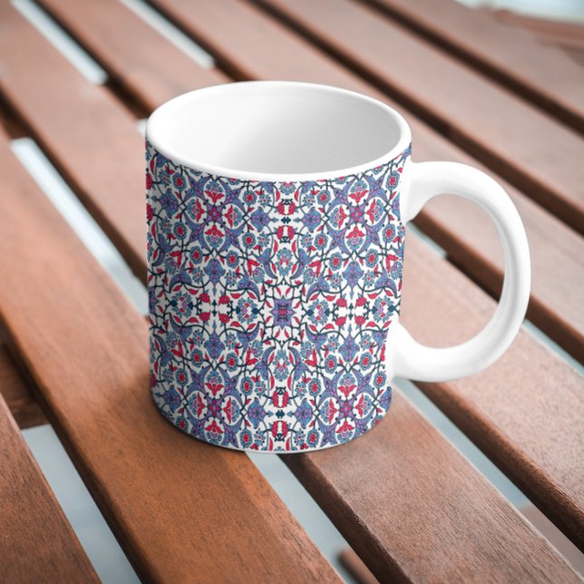 Ornamental Turkish Tile Pattern  Kaffeetasse (Von Creator hochgeladen)