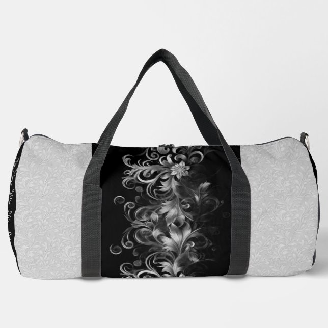 Ornamentale Personalisierte Moderne Duffle Bag (Vorderseite)