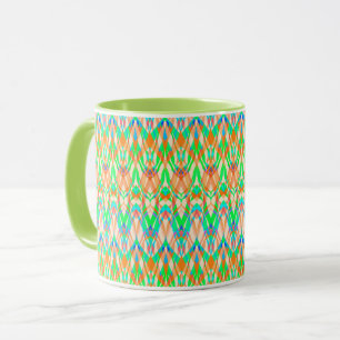 Ornamentaler Stil geometrischer marokkanischer Kal Tasse