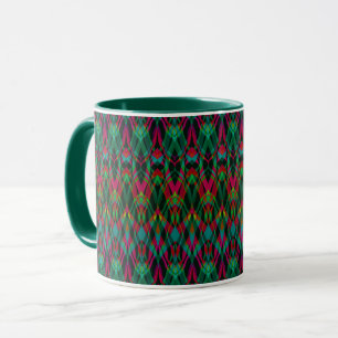 Ornamentaler Stil geometrischer marokkanischer Kal Tasse
