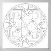 OrnaMENTALs #0021 Hummingbird Farbe Ihre eigene