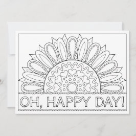 OrnaMENTALs Oh Happy Day Whimsical Farbe Ihre eige Karte
