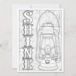 OrnaMENTALs Schwarze, antike Laternenfarbe Ihre ei