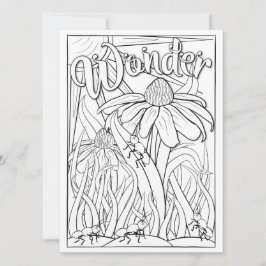 OrnaMENTALs Wunderanzen und Blume Farbe für sich