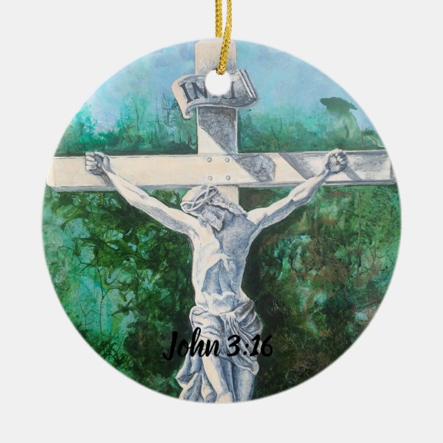 Ornamente MODERN John 3:16 FAITH CHURCH PASTOR (Vorne)