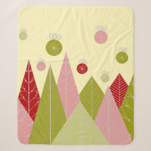 Ornamente und Bäume Weihnachten Sherpadecke