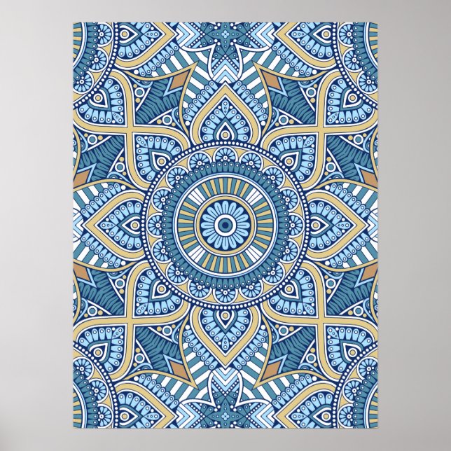 Ornamentmuster 2 poster (Vorne)