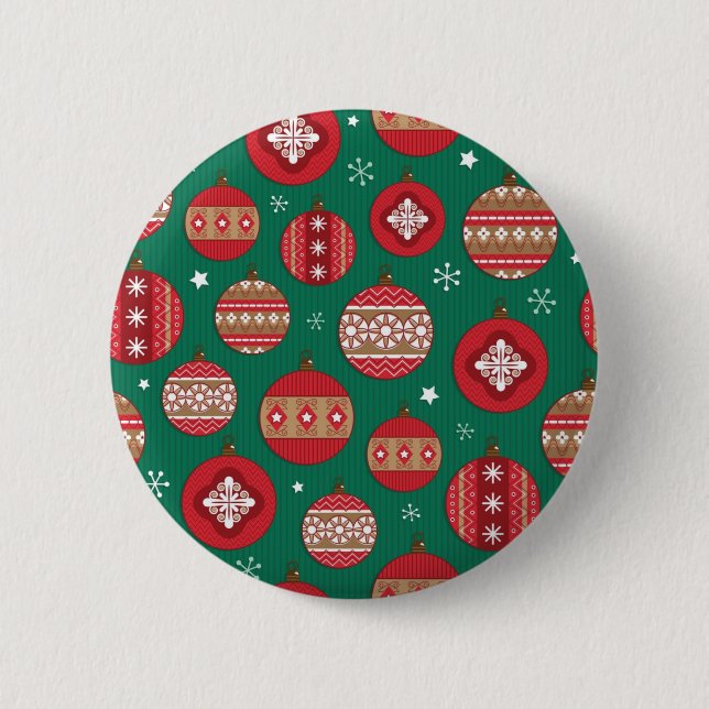 Ornamentmuster Button (Vorderseite)