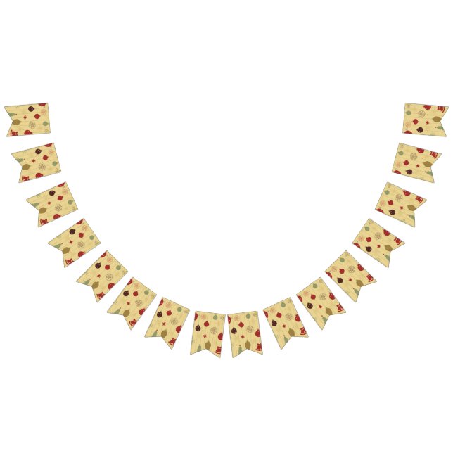 Ornamentmuster Wimpelkette (Alle)