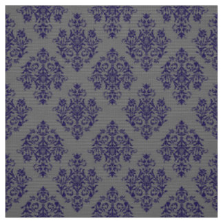 Ornat Baroque gris tissu Damask motif