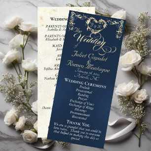 Ornate Border & Herz - Blau Programm