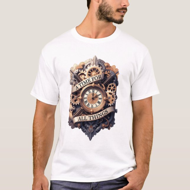 Ornate Clockwork T-Shirt, Premium Gear T-Shirt (Vorderseite)