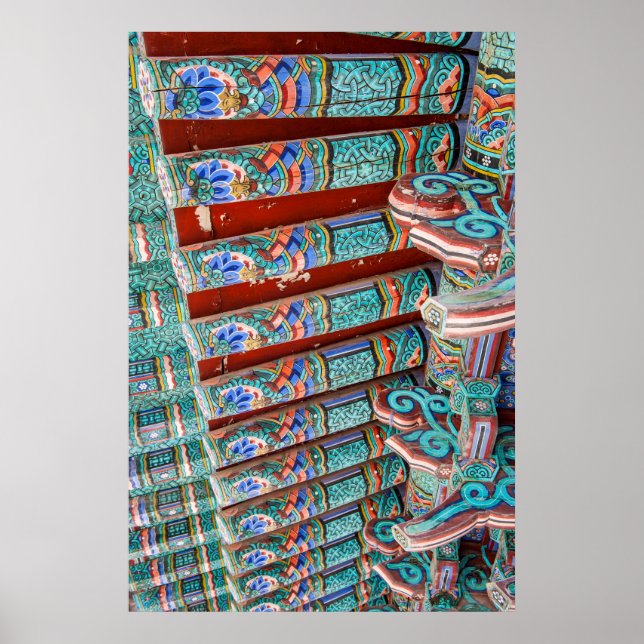 Ornate Temple Roof Poster (Vorne)