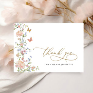 Orné Grace Pastel Blush Floral Mariage Merci