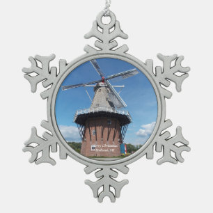 Ornement 1 de flocon de neige de la Hollande,