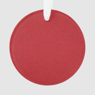 Ornement à effet de bruit rouge tomate personnalis