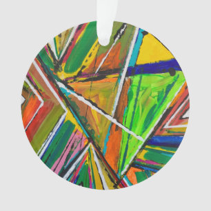 Ornement acrylique brisé