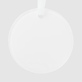 Ornement acrylique de cercle
