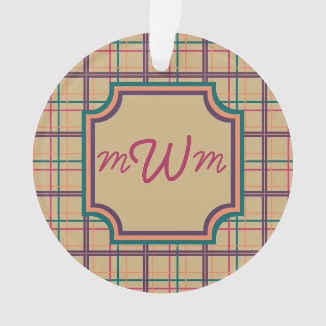 Ornement acrylique de l'été (devant)