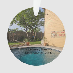 Ornement acrylique Delaney Ranch 2025