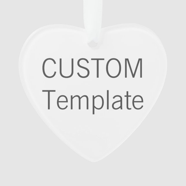 Ornement acrylique fait sur commande d'arbre de (devant)