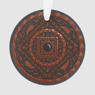 Ornement acrylique Leo Mandala