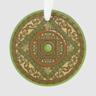 Ornement acrylique Virgo Mandala