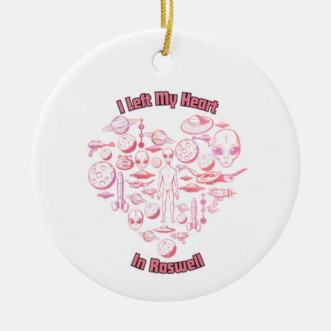 Ornement Alien Roswell (Devant)
