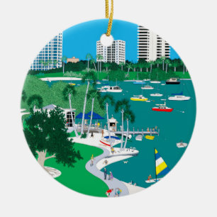 Ornement avant de la baie de Sarasota