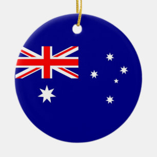 Ornement avec drapeau d'Australie