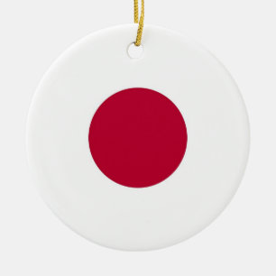 Ornement avec drapeau du Japon