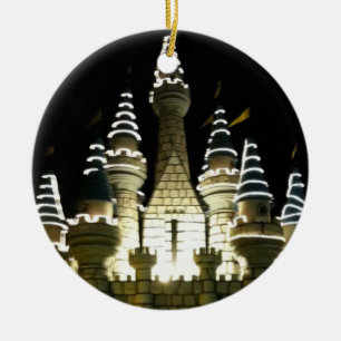 Ornement blanc de château