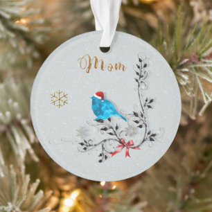 Ornement Bluebird & Maman