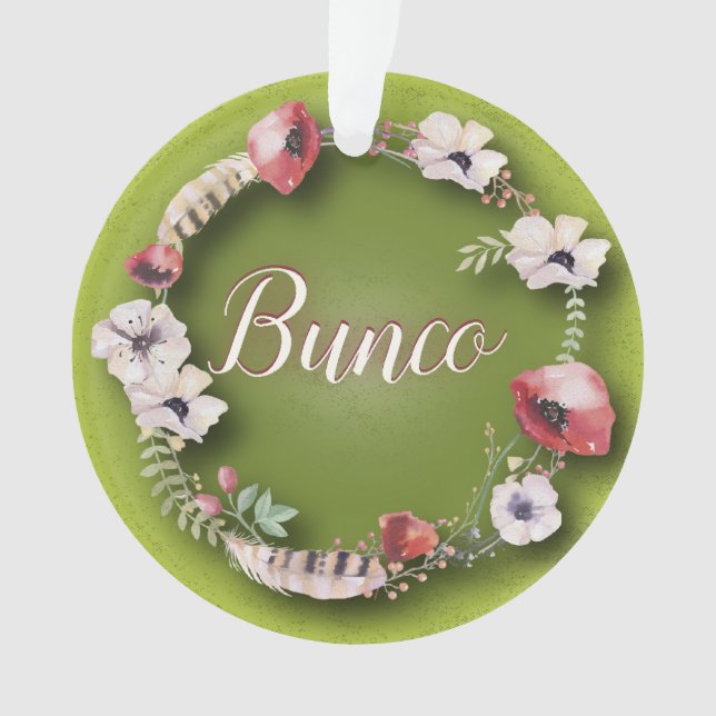 Ornement Boho - bohémien de Bunco (devant)
