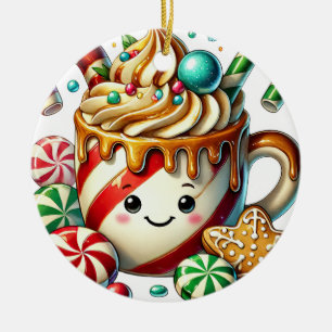 Ornement café de Noël
