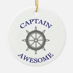 Ornement "Capitaine Awesome"