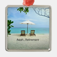 Aaah...retraite, détente sur la plage,